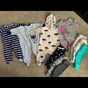 Newborn Baby Boy Bundle Clothes